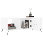 vidaXL-Tavolino-da-Salotto-Bianco-102x50x40-cm-in-Legno-Multistrato