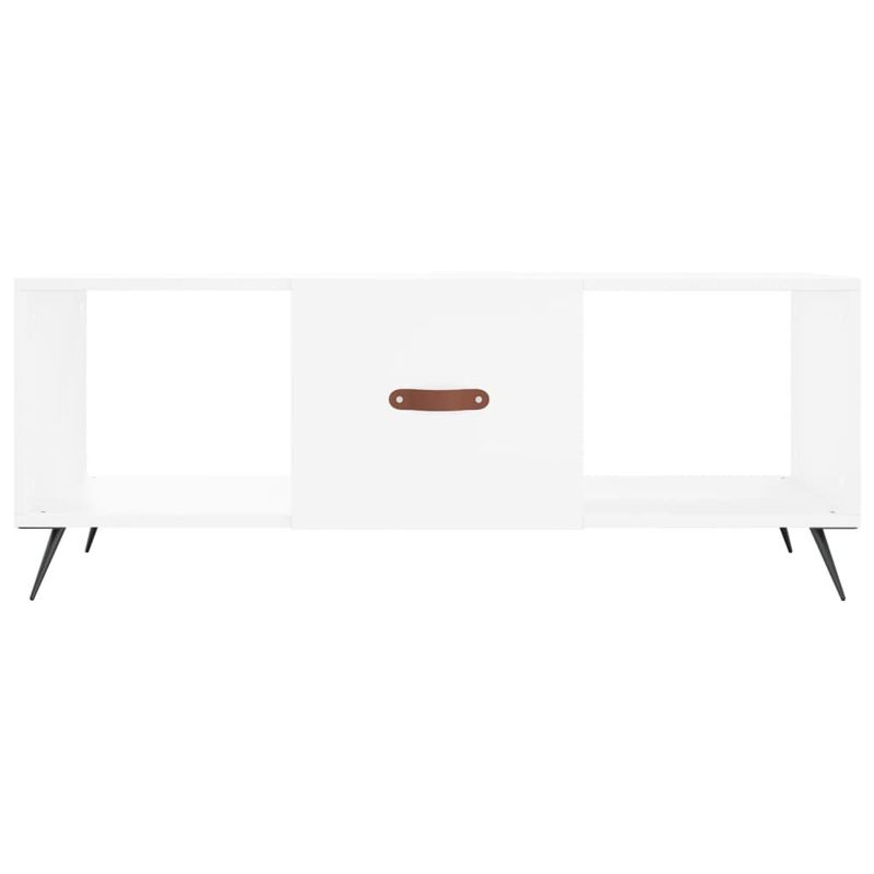 vidaXL-Tavolino-da-Salotto-Bianco-102x50x40-cm-in-Legno-Multistrato