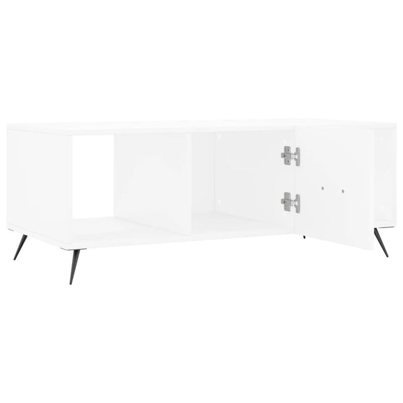 vidaXL-Tavolino-da-Salotto-Bianco-102x50x40-cm-in-Legno-Multistrato