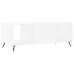 vidaXL-Tavolino-da-Salotto-Bianco-102x50x40-cm-in-Legno-Multistrato