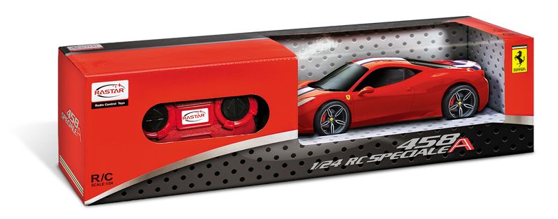 Macchinina-Radiocomandata-Mondo-Ferrari-Italia-Spec-Rosso