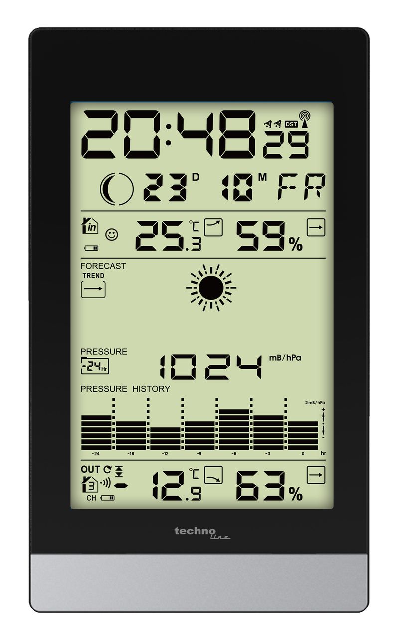 Technoline-WS-9050-stazione-meteorologica-digitale-Nero-Argento