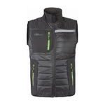 Upower Gilet Asphalt Grey Green Taglia XL Wall