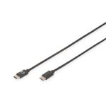 Digitus confezione 3 cavo usb 2.0 tipo-c a micro usb b m-m 1.0 mt 3a nero
