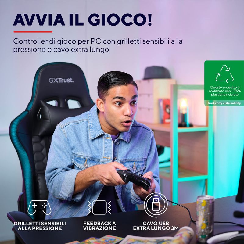 Trust-Gaming-GXT-541-Muta---Controller-PC-Cablato-Ecologico