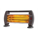 Orbegozo BP 0206 Interno Nero 1200 W Riscaldatore di ambienti elettrico al quarzo
