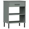Mobile-Consolle-Gambe-Metallo-Grigio-Legno-Massello-Pino-OSLO