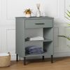 Mobile-Consolle-Gambe-Metallo-Grigio-Legno-Massello-Pino-OSLO