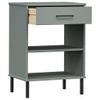 Mobile-Consolle-Gambe-Metallo-Grigio-Legno-Massello-Pino-OSLO