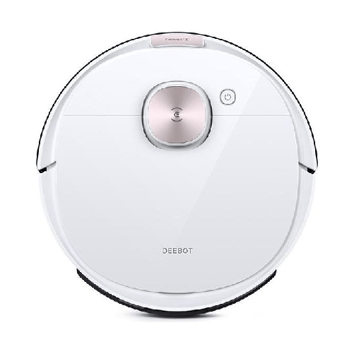 Ecovacs-DEEBOT-OZMO-T8-aspirapolvere-robot-042-L-Senza-sacchetto-Bianco