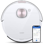 Ecovacs-DEEBOT-OZMO-T8-aspirapolvere-robot-042-L-Senza-sacchetto-Bianco