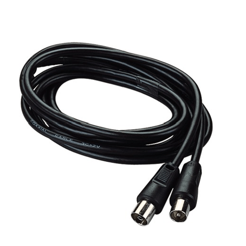 Cavo-antenna-Poly-Pool-modello-PP0620-Cable-Tv-colore-Nero-per-connessioni-televisive-efficienti