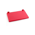 Bisetti Tg6040r Tagliere Pe con Fermo 60x40x2cm Rosso