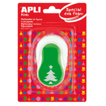 APPI Christmas Tree Tree Darger - Figura 25,4 mm - Perfere di carta, cartone, cartone, cartone e gomma Eva fino a 2 mm -