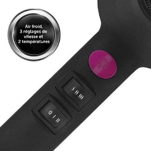 Phon-Revlon-RVDR5251-Nero---Oro-rosa-2000-W