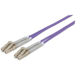 Intellinet 750875 cavo a fibre ottiche 1 m LC OM4 Viola