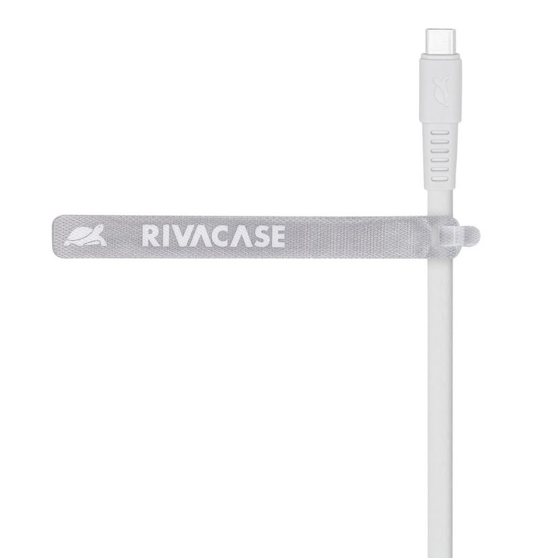 Rivacase-Cavo-di-Ricarica-Piatto-Type-C---Type-C-1.2mt-Bianco