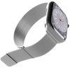 Puro-Cinturino-Maglia-Milanese-Per-Apple-Watch-42-44-45-49-Argento