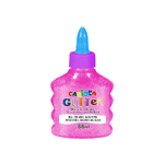 Carioca CARIOCA BOTTIGLIETTA GLITTER GLUE NEON 88 ml ROSA