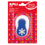 APPI Snow Cup puncher - Figure di 25.4 mm - Perfere di carta cartone cartone cartone e gomma Eva sottile a 2 mm - trasmi