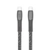 Rivacase-Cavo-di-Ricarica-Piatto-In-Nylon-Resistente-Type-C---Type-C-1.2mt-Grigio