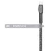 Rivacase-Cavo-di-Ricarica-Piatto-In-Nylon-Resistente-Type-C---Type-C-1.2mt-Grigio