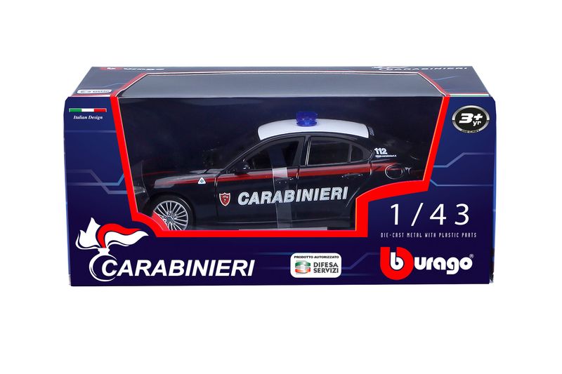 Bburago-MODELLINI-AUTO-DIE-CAST-BBURAGO-CARABINIERI---1-43---390623