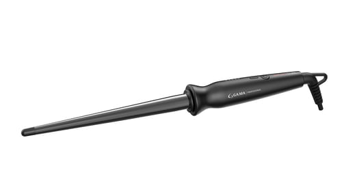 Ga.Ma-Arricciacapelli-Conico-Salon-Curl-Nero-e-Argento