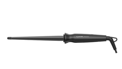Ga.Ma-Arricciacapelli-Conico-Salon-Curl-Nero-e-Argento