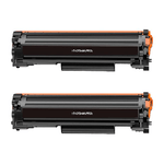 HP CF244A Black Pack di 2 cartucce di toner generico - Sostituisce 44A