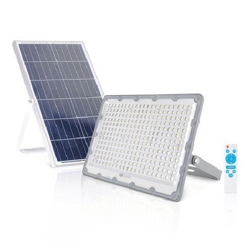 Focus solare Elbat 200W - 3600lm - Luce fredda 6500K - Autonomia fino a 2 giorni - Controllo remoto - IP67