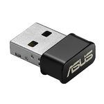 ASUS USB-AC53 Nano - Adattatore Wi-Fi e USB , (AC1200 Dual Band), 300 - 867 Mbps, Formato Compatto, Supporto MU-MIMO