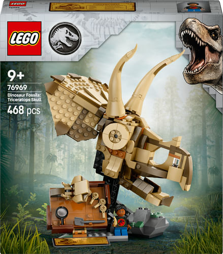 LEGO Set Costruzioni Fossili Dinosauro Teschio Triceratopo 76969 Jurassic World