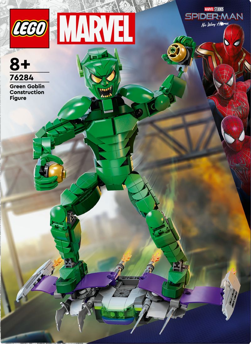 Set-di-Costruzioni-Lego-76284-Green-Goblin-Multicolore-471-Pezzi