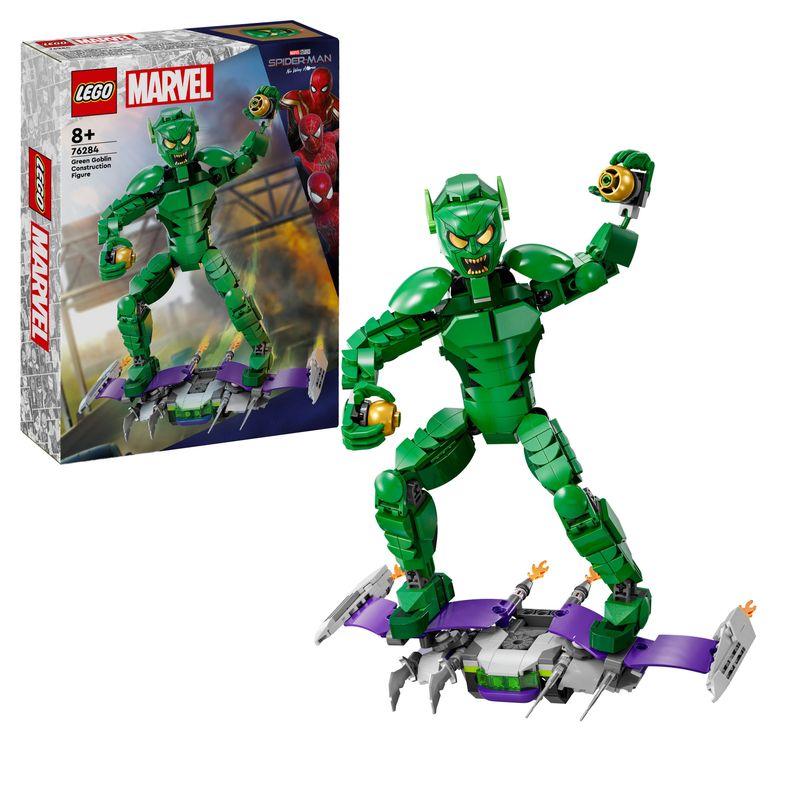 Set-di-Costruzioni-Lego-76284-Green-Goblin-Multicolore-471-Pezzi