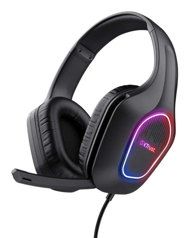Trust GXT 416 ZIROX Led Headset Nero