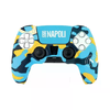 Qubick-Cover-Gamepad-COP50005-per-Playstation-5-Design-Napoli-Camo-Azzurro