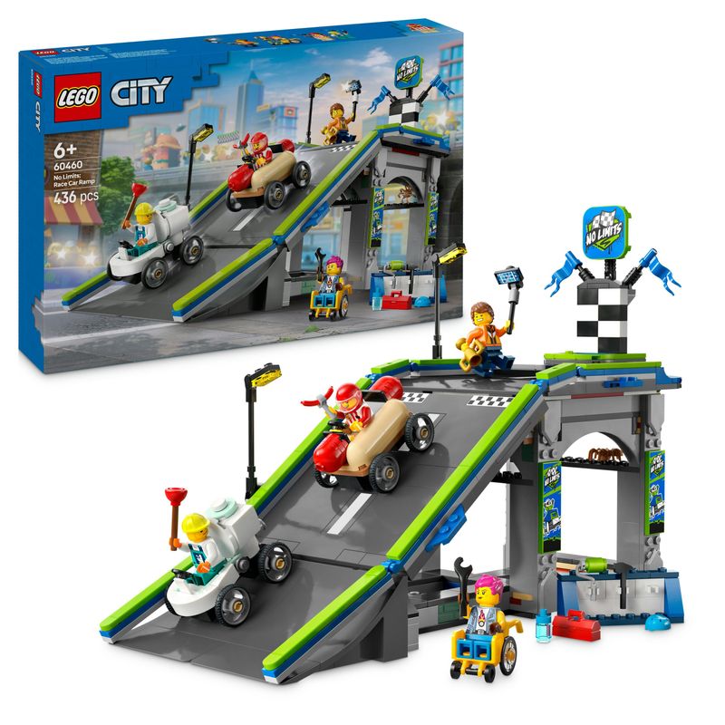 LEGO-City-Nessun-limite--gara-sulla-pista-a-rampe-60460
