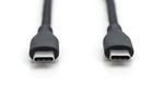 Digitus-Cavo-Ricarica-Guaina-Silicone-Usb-C---Usb-C-0.5mt-Usb-2.0-60W-Nero