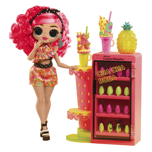 MGA Bambola L.O.L. Surprise! OMG Sweet Nails Pinky Pops Fruit Shop