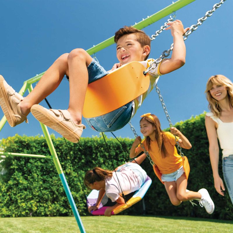 Intex-Altalena-2-Posti--Dondolo-a-Nido-Azzurro-e-Verde