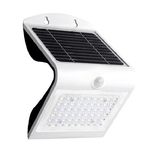 Elbat Applique LED Solare - 4W - 500lm - Doppia Accensione - Colore Bianco