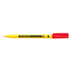 Pennarello Staedtler 307 Noris Punta Fine - Corsa circa 0.6 mm - Inchiostro a base d'acqua - Corpo realizzato al 97% in