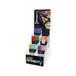 Intensità BIC Fine 192 Espositore più snello - punta fine 0,8 mm - corsa da 0,4 mm - colori assortiti