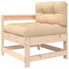 vidaXL-Set-Divani-da-Giardino-5-pz-con-Cuscini-in-Legno-Massello