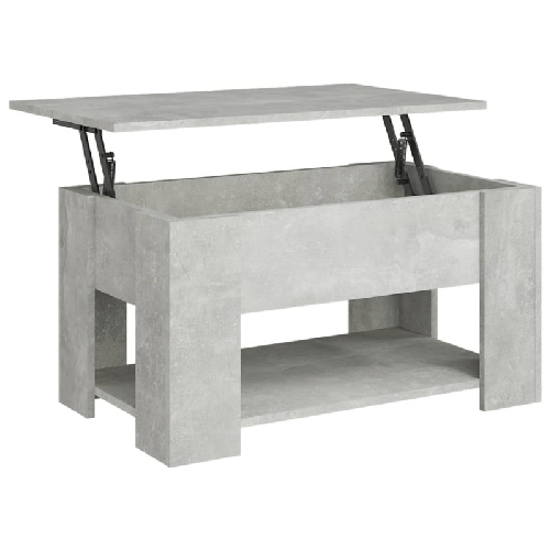 Tavolino-da-Salotto-Grigio-Cemento-79x49x41cm-Legno-Multistrato
