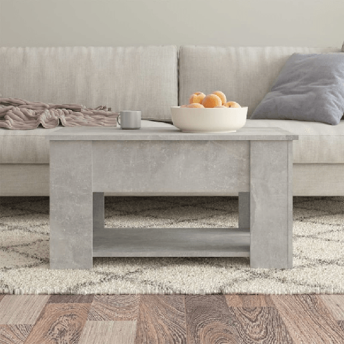 Tavolino-da-Salotto-Grigio-Cemento-79x49x41cm-Legno-Multistrato