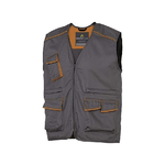 Deltaplus Gilet Panoply Panostyle M6Gil Taglia Xxxl Blu-Arancio