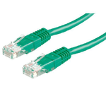 Value UTP Patch Cord Cat.6, green 1 m cavo di rete Verde U/UTP [UTP] (Value CAT6 UTP CCA Ethernet Cable Green 1m)