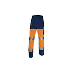 Vigor-Blinky Pantaloni Panoply Phpa2-hv Blu-Orange Fluo Taglia M